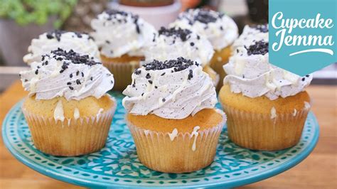 Black Sesame And White Chocolate Mudcake Cupcakes Cupcake Jemma Youtube