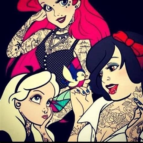 Disney Princesses With Tattoo Is The Instagram Trend You Didnt Know