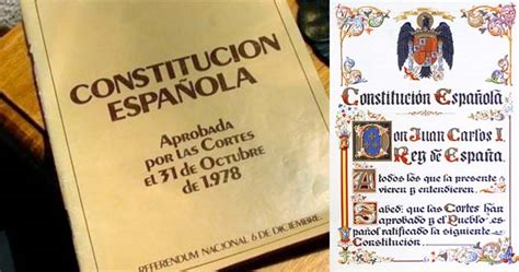 La Funesta Constitución Española De 1978 En La Transición Española