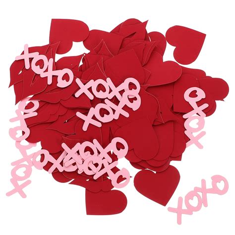 Valentines Day Confetti Wedding Decor Table Decor Home Ornament Floor