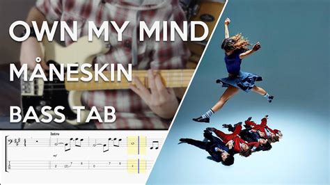 Måneskin Own My Mind Bass Cover Play Along Tabs And Notation