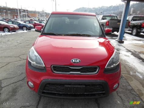 2013 Molten Red Kia Soul 76928825 Photo 3 Car