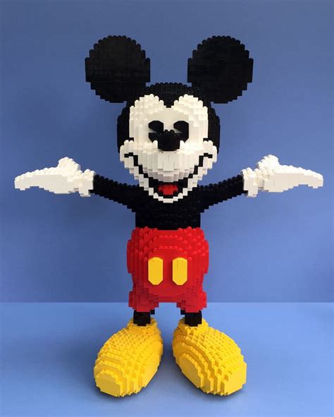 Mickey Mouse | Lego disney, Lego pictures, Cool lego creations