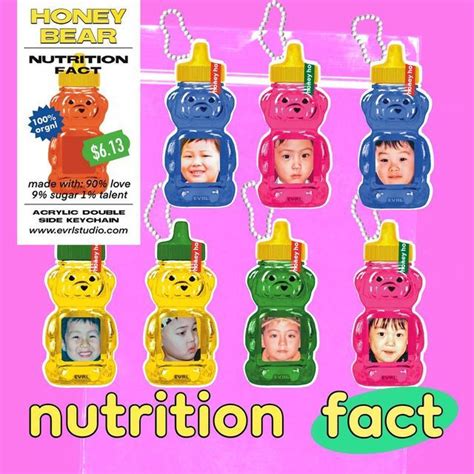 Kawaii Aesthetic Aesthetic Anime Honey Bear Kpop Merch 7 And 7