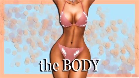 The Sims 4 Create A Sim The Body Full CC List Sims 4 Body Mods