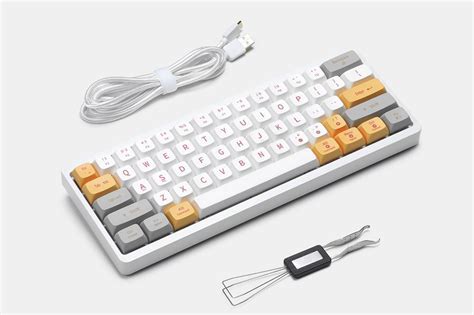 ABM641 ABM 60 Dual Mode Bluetooth Hot Swappable Mechanical Keyboard Kit Support Rgb Switch Leds