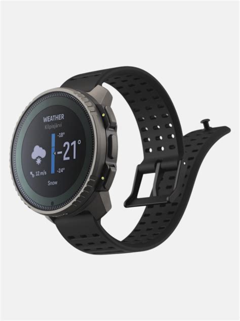 Suunto Vertical Titanium Solar Black - Gps Montagne | Nencini Sport