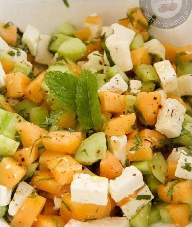 Melon Concombre Feta Viral Blog