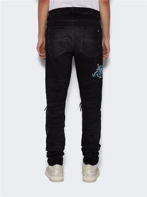 Amiri Dragon Mx1 Jeans Faded Black Editorialist