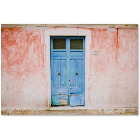 Trademark Fine Art The Blue Door Canvas Art By Ariane Moshayedi