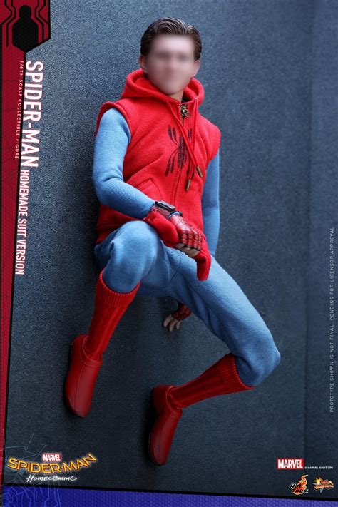 Hot Toys Reveals Their SPIDER MAN HOMECOMING Action Figure Of Spider