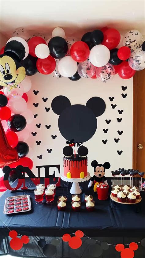 Mickey mouse party – Artofit