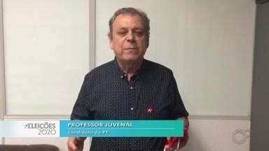 TEM Notícias 1ª Edição Bauru Marília Candidato Professor Juvenal