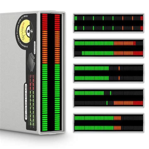 Indicateur De Niveau Sonore Color Rvb Audio Analogique Vu M Tre Led