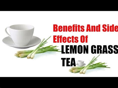Benefits And Side Effects Of Lemongrass Tea Youtube