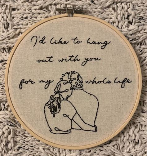 Stay Stay Stay Taylor Swift Lyrics Embroidery - Etsy