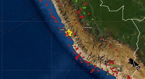 Temblor en Lima Sismo en Lima de magnitud 3 7 se registró hoy 13 de