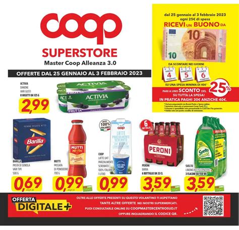 Volantino Coop Superstore Offerte Dal Al