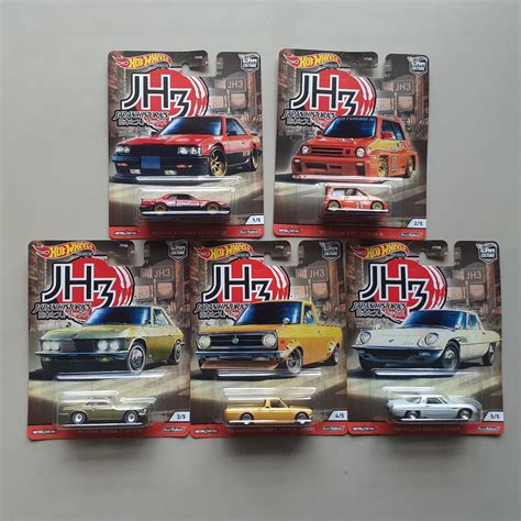 Hot Wheels Premium Japan Historics Complete Set Shopee Malaysia