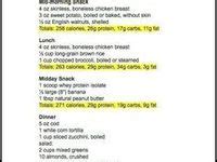 Bikini Prep Meal Plan