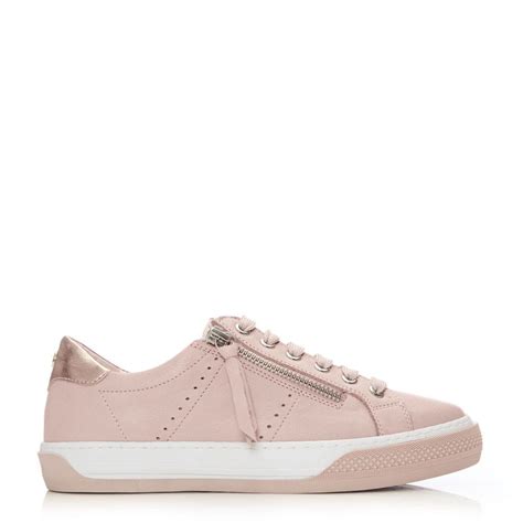 Abronna Nude Leather Shoes From Moda In Pelle UK