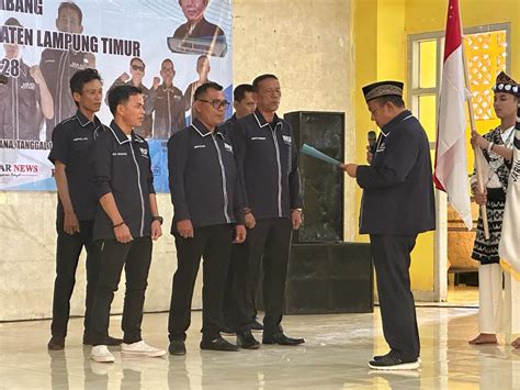 JMSI Lampung Timur Resmi Dilantik Riswan Jadi Ketuanya TITIK FOCUSS