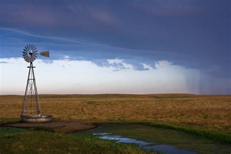 "Summer Storm, Kansas plains" by oakleydo | Redbubble