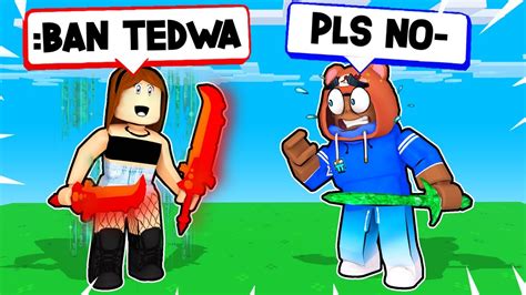 I Met A Toxic Hacker Secretly Cheated And I 1v1d Her Roblox Bedwars