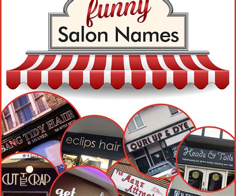 Funny Salon Names Infographic | Salons Direct