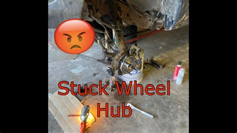 How To Remove A Stuck Wheel Hub