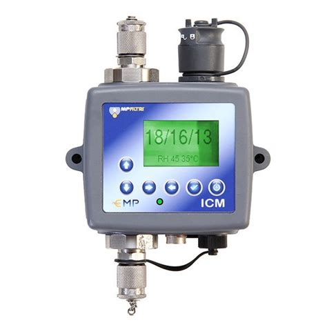 Mp Filtri Metal Online Inline Particle Counters Model Name Number Icm