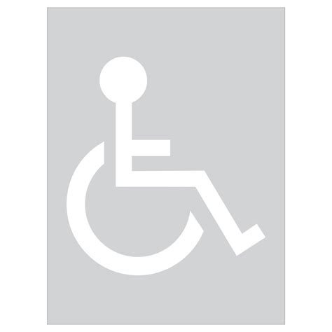 Disabled Parking Stencil Discount Safety Signs New Zealand