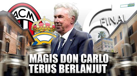 Carlo Ancelotti Sang Penakluk Semifinal Liga Champions