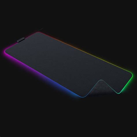 Razer Strider Chroma Hybrid RGB Mouse Mat - Black - حصيرة الفأرة ...