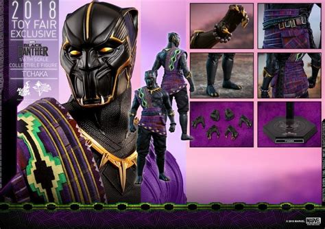 Hot Toys Marvel Black Panther 1 6 T Chaka Convention Exclusive Figures
