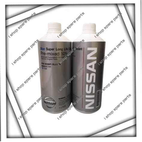 Original Nissan Blue Coolant Super Long Life Pre Mixed Litre