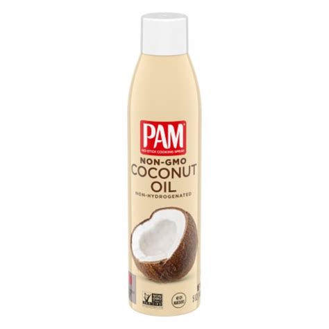 Pam Coconut Oil Non-Gmo Cooking Spray, 5 OZ - Kroger