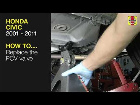 Honda Civic Replace The Pcv Valve Youtube