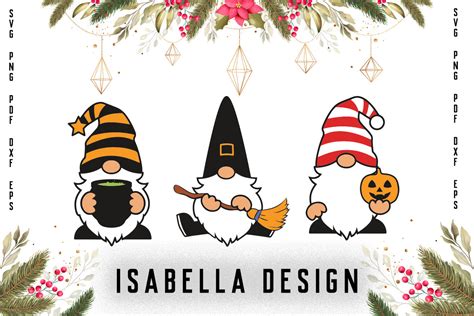 Halloween Gnomes Svg, Halloween Svg, Fal Graphic by ISABELLA DESIGN ...