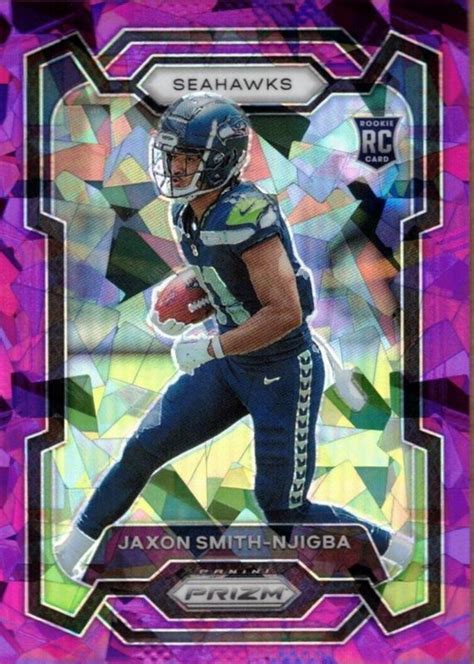 Jaxon Smith Njigba 2023 Prizm 390 Purple Ice 225 Price Guide Sports