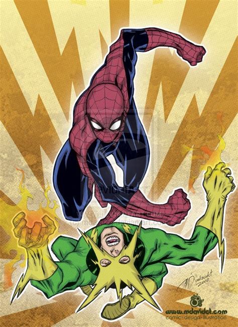 Spiderman Vs Electro By Mdavidct On Deviantart Amazing Spiderman