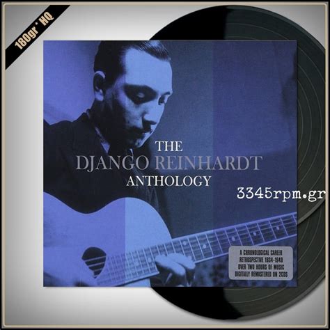 Reinhardt Django Anthology Vinyl Lp Gr Hq