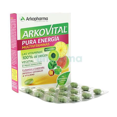 Arkopharma Arkovital Multivitam Nico Pura Energ A Comprimidos Atida