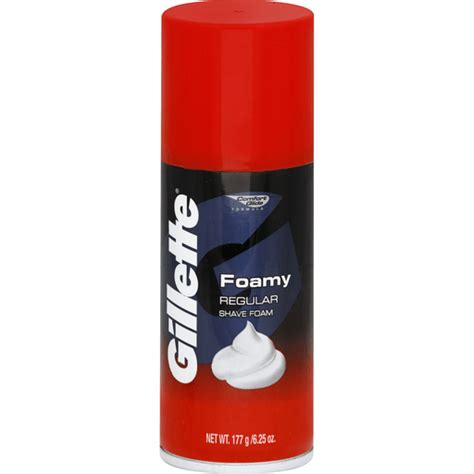 Gillette Foamy Shaving Cream Regular Shaving Cream Gel Nam Dae