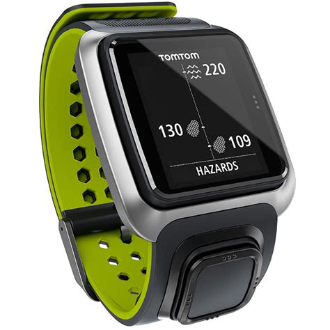 TomTom Golfer GPS Watch - Grey/Green at InTheHoleGolf.com