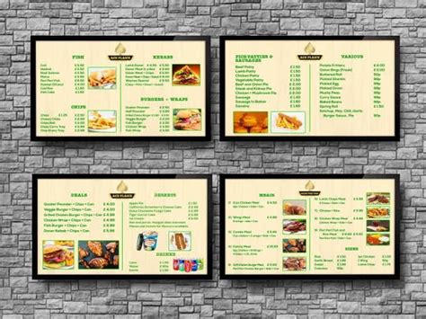 I will design tv screen menu or digital menu design | Digital menu ...