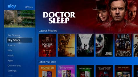 Sky Store Will Get New Movies As They Premiere To Stop You Going To The