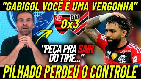 Pilhado Surtou NÃo DÁ Mais O Flamengo é Uma Chacota O Gabigol E O Sampaoli 3x0 é