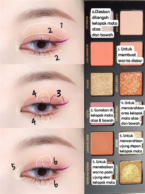 Tutorial Make Up Korea Bagian Mata Saubhaya Makeup