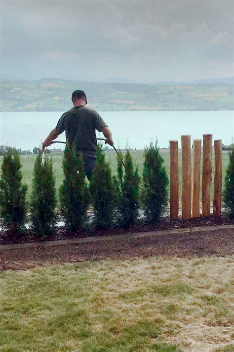 St Tzmauer Und Sichtschutz In Eich Garten La Verde Ag Gunzwil